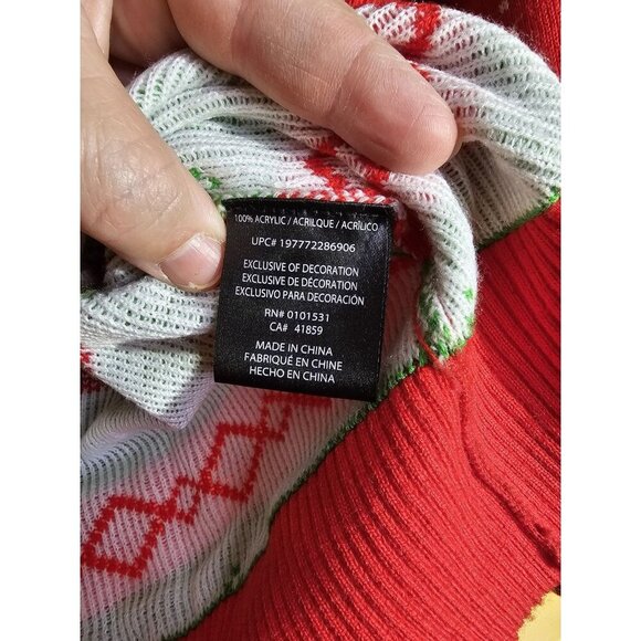 Mad Emgine XL Singing Kitty Cat Kittens Meowy Catmas Ugly Sweater Christmas - Picture 4 of 8